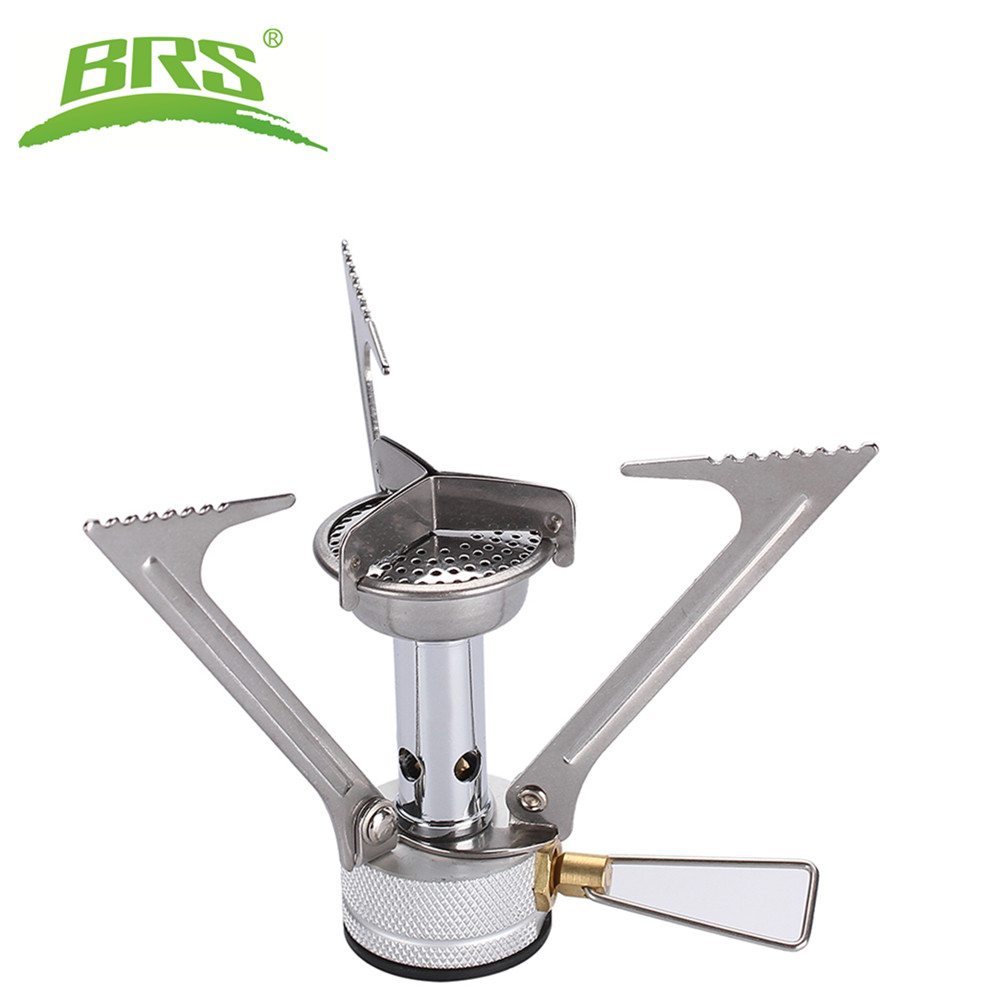 Camping Cooking With Gas - BRS Outdoor Camping Stove Portable Mini