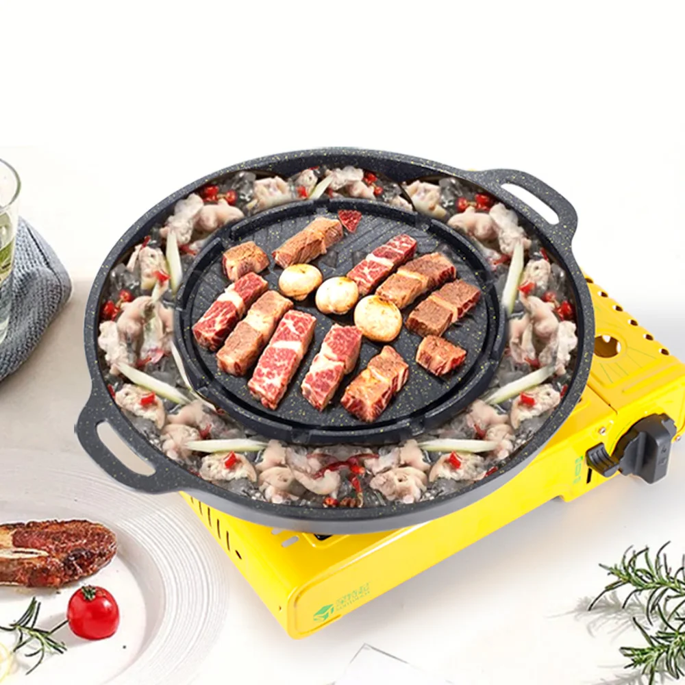 Camping Cooking All In One - Outdoor Camping Pot Grilling All-in-one Pot