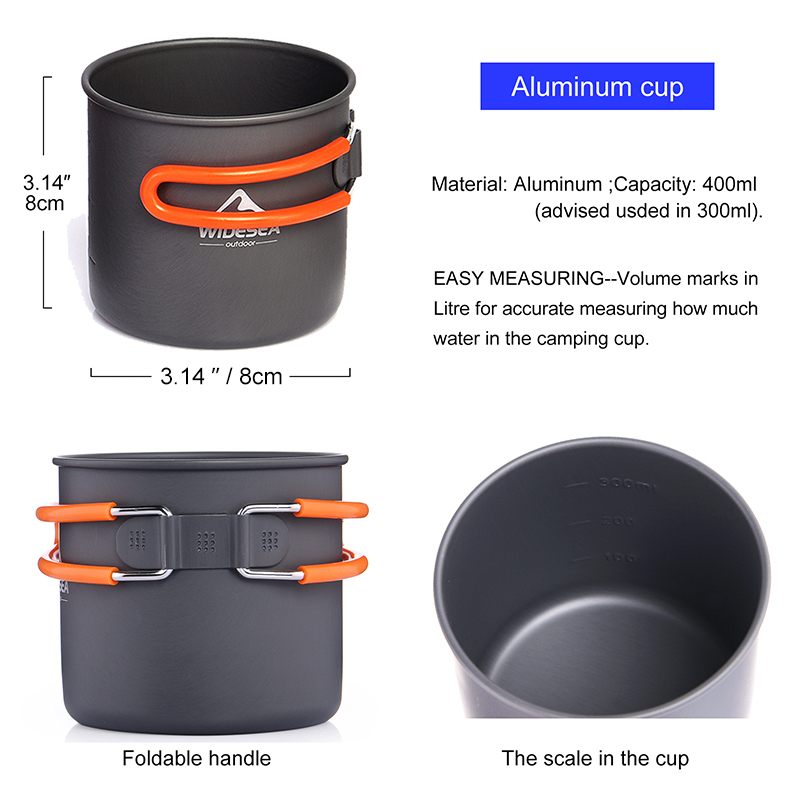 Widesea Camping Ultra-light Co - Camping Cooking Kit Box ulasan dan harga
