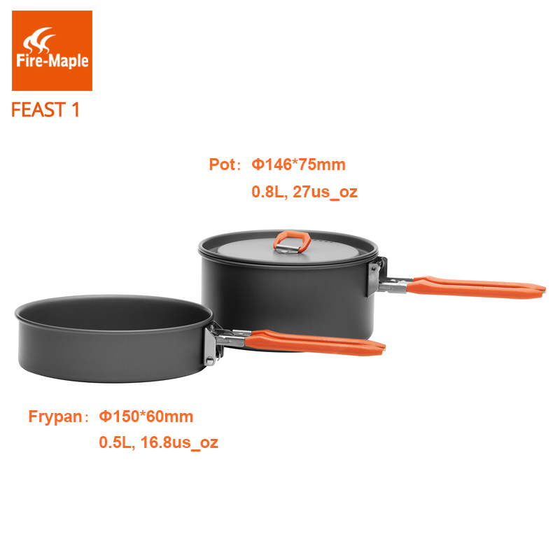 Fire Maple Feast 1 Outdoor Cam - Camping Cooking Kit Box ulasan dan harga