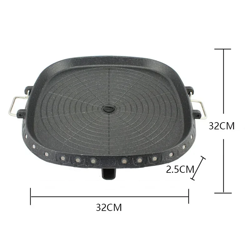 3 Shape 32cm Korean Maifan Sto - Camping Cooking Hot Plate ulasan dan harga