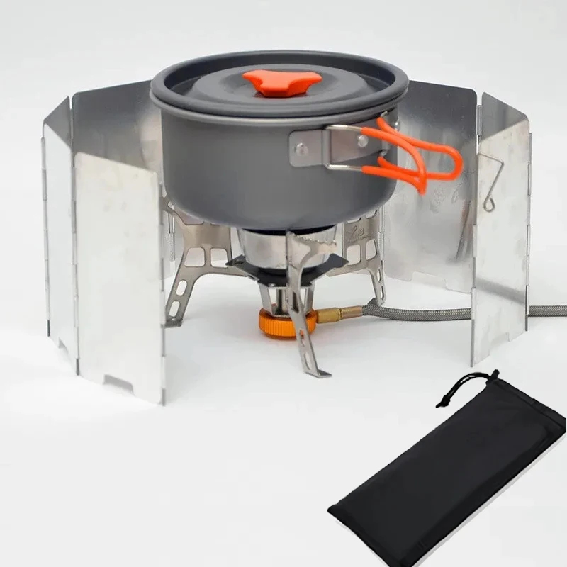 8/10Pcs Tablet‑Type Gas Stove, - Camping Outdoor Cooking Equipment ulasan dan harga