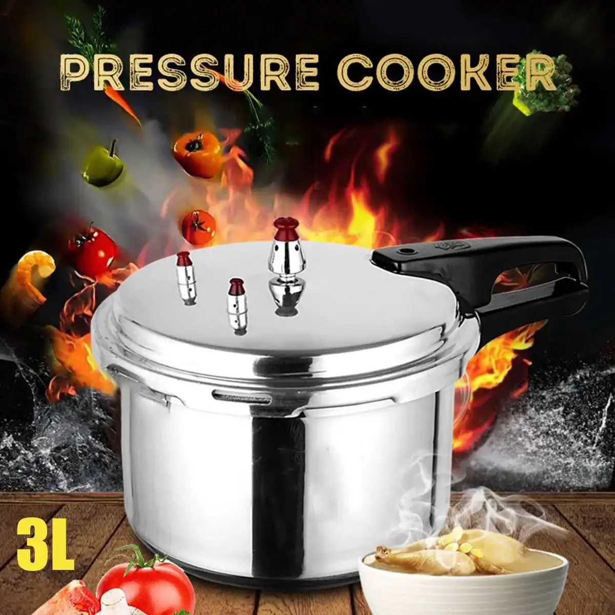 18/20/22/28cm Kitchen Pressure - Camping Cooking Set For 4 ulasan dan harga