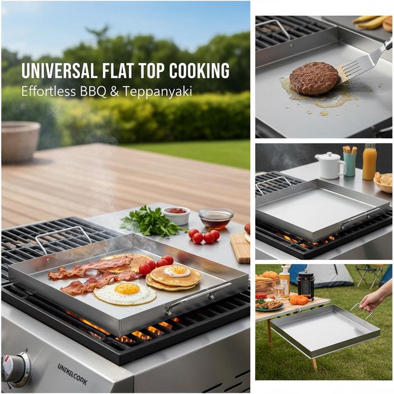 Universal Flat Top Griddle 18x - Camping Cooking Top ulasan dan harga
