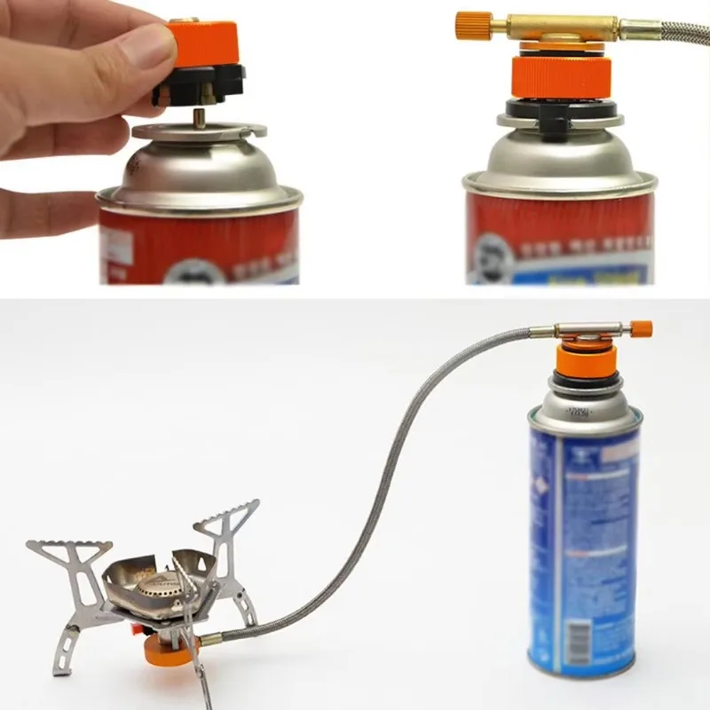 Butane Canister Adapter Outdoo - Camping Cooking With Gas ulasan dan harga