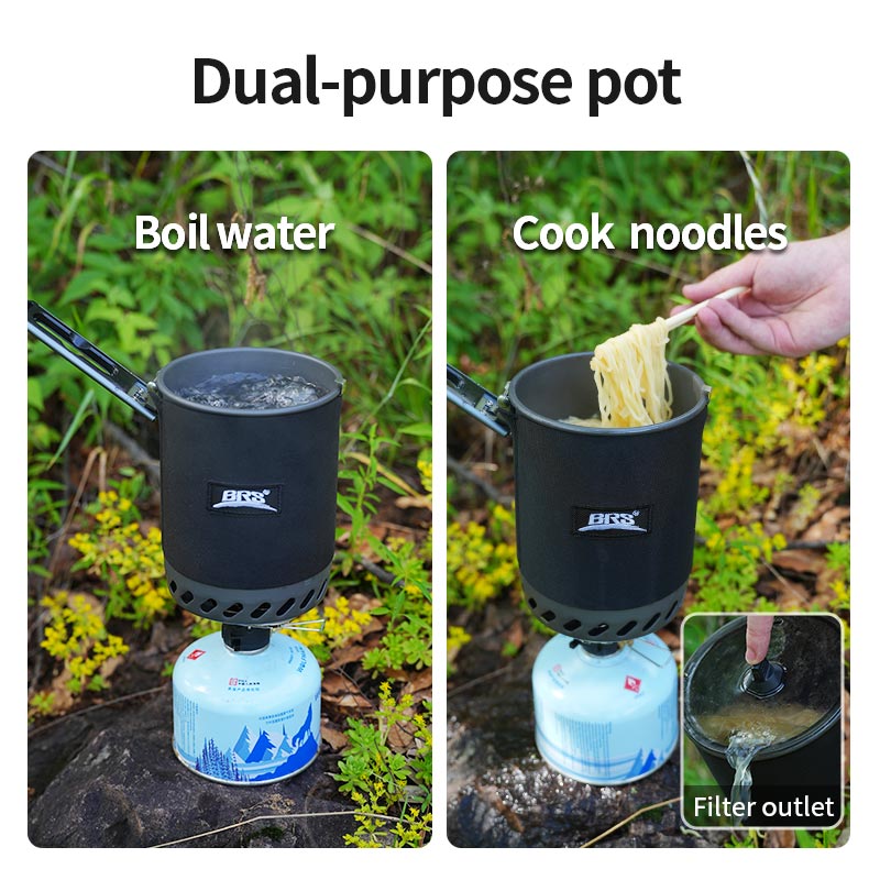 BRS-T62 Outdoor Collector Boil - Camping Cooking With Gas ulasan dan harga