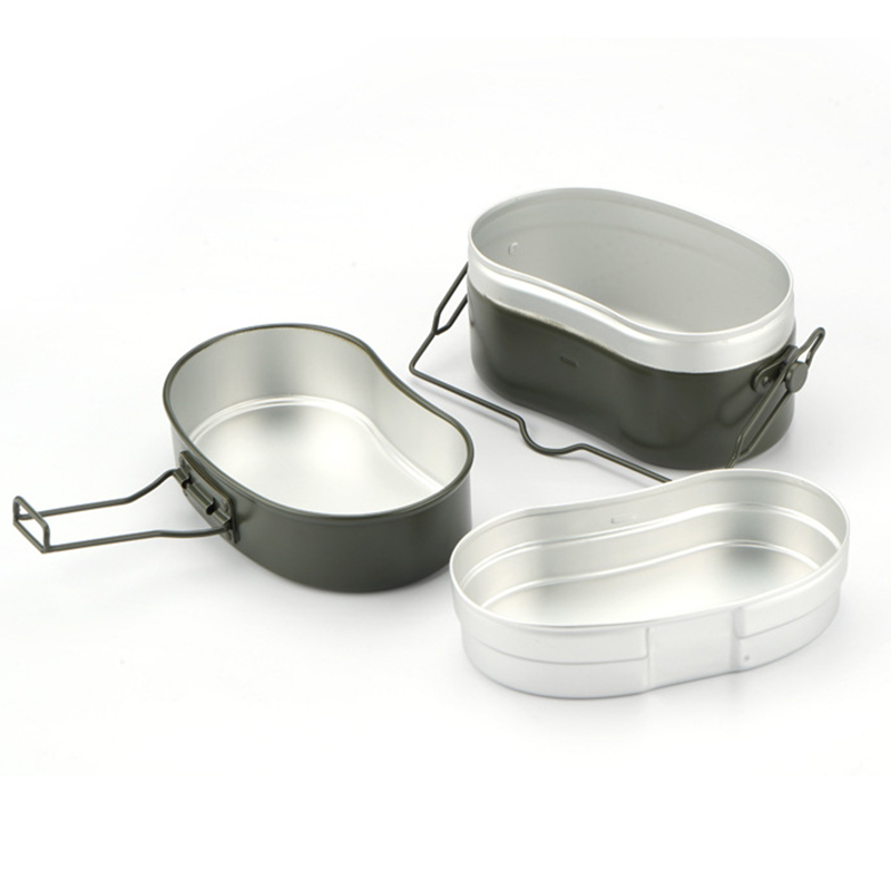 Aluminum Lunch Box Cookware Ou - Camping Cooking Kit Box ulasan dan harga