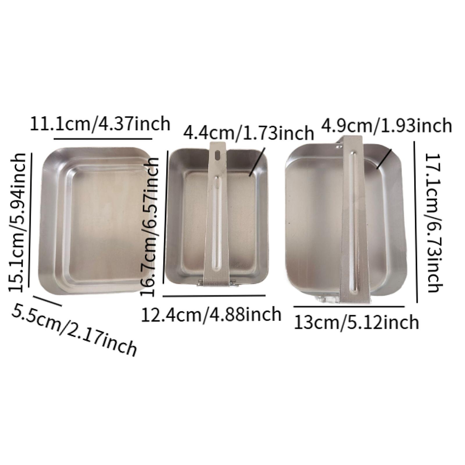 Camping Mess Tin Camping Cookw - Camping Cooking Kit Box ulasan dan harga