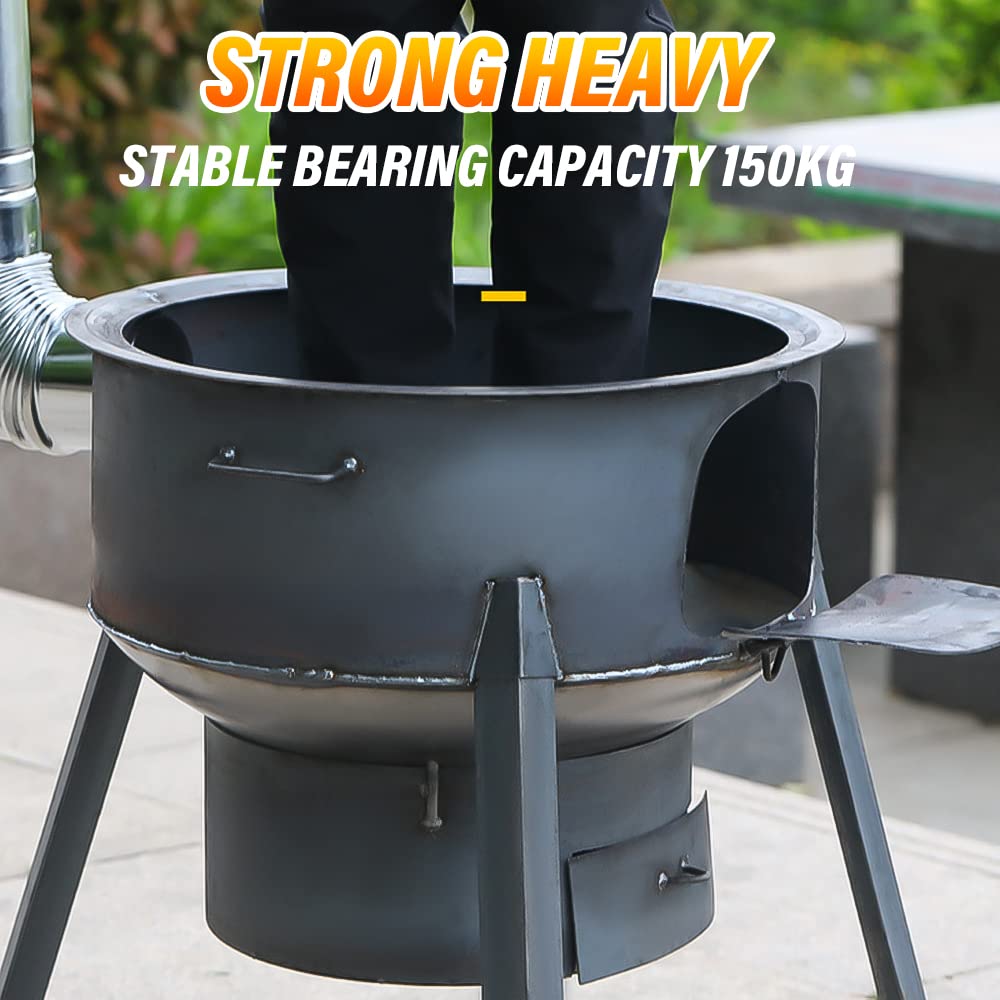 58cm Portable Detachable Outdo - Camping Cooking Hot Plate ulasan dan harga