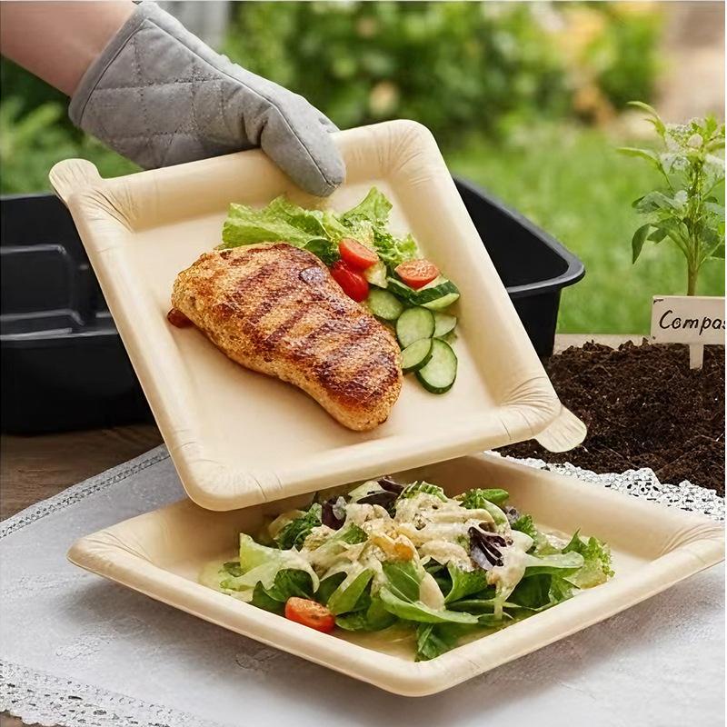 20PCS Food Grade Disposable Pa - Camping Cooking Bowl ulasan dan harga