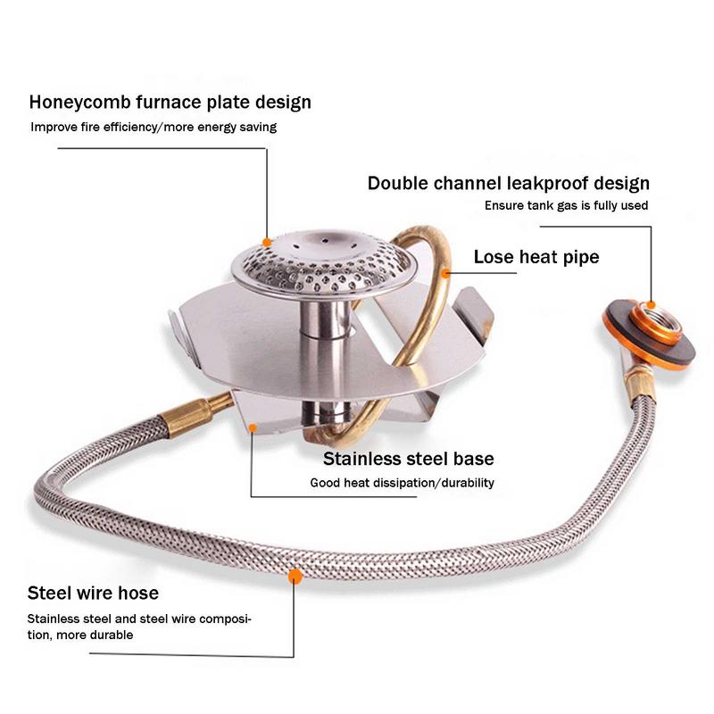 Outdoor Camping Gas Stove 3200 - Camping Cooking No Gas ulasan dan harga