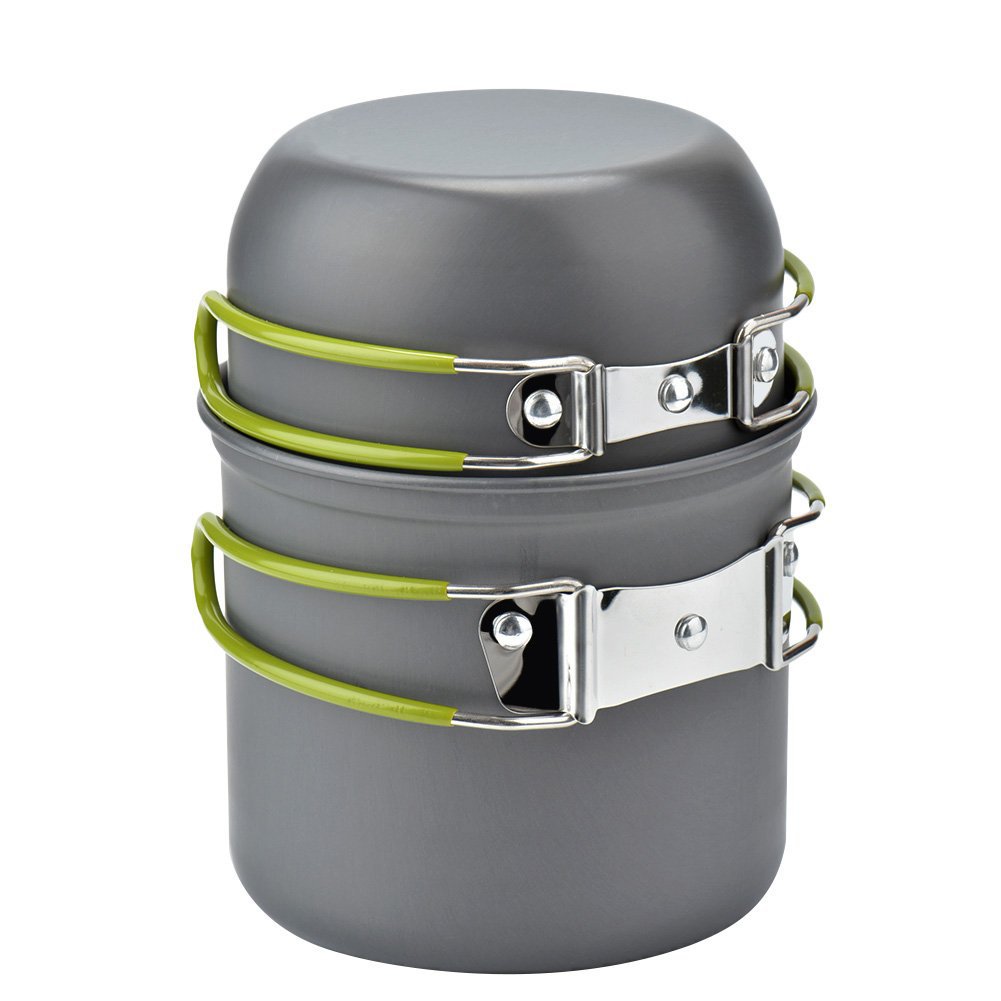 Camping Cookware Kit with Stov - Camping Cooking Kit Box ulasan dan harga