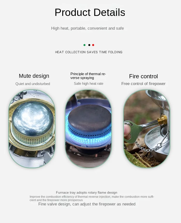 Portable Outdoor Gasification  - Camping Cooking All In One ulasan dan harga