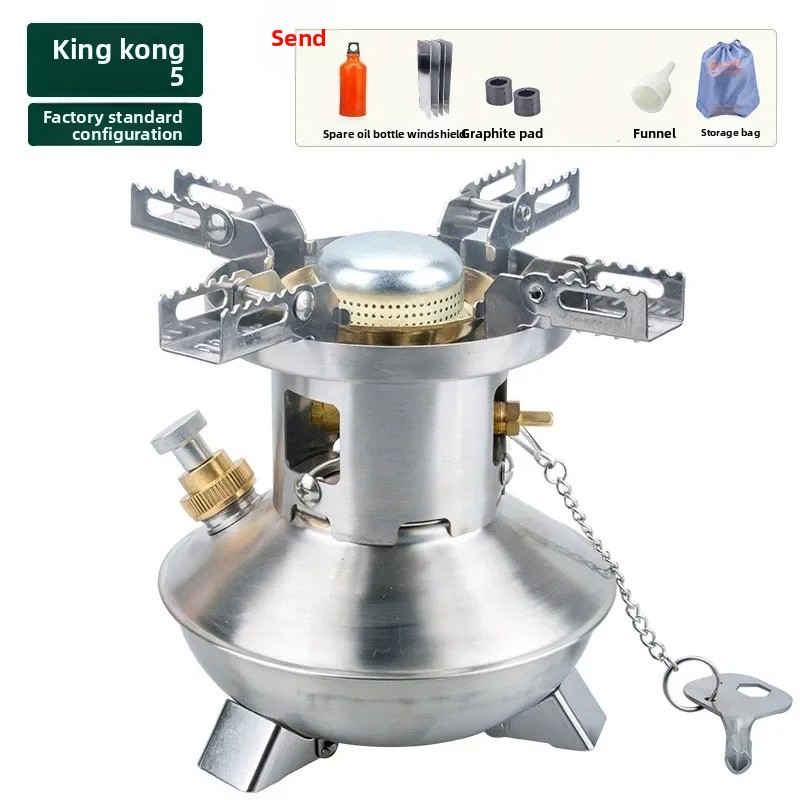 Portable Outdoor Gasification  - Camping Cooking All In One ulasan dan harga