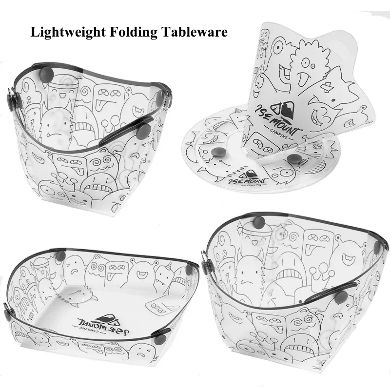 Outdoor Lightweight Folding Ta - Camping Cooking Bowl ulasan dan harga