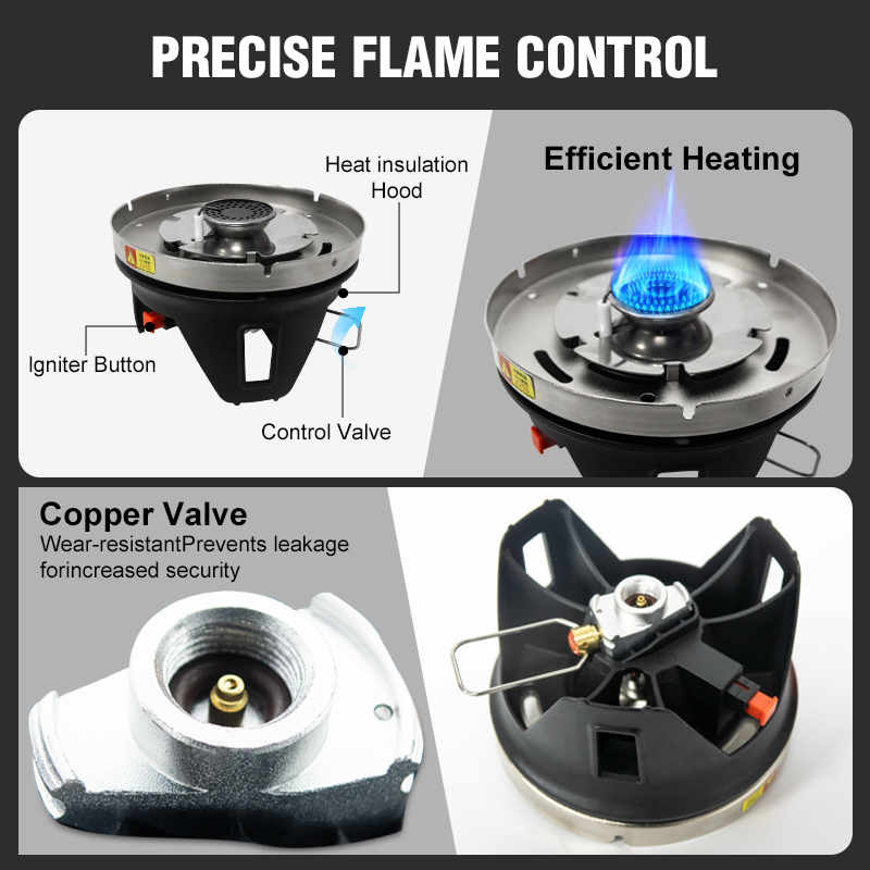 WESTTUNE Outdoor Cooking Syste - Camping Cooking No Gas ulasan dan harga