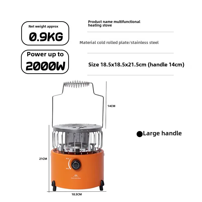 MOUNTAINHIKER Portable 2000W G - Camping Cooking With Gas ulasan dan harga