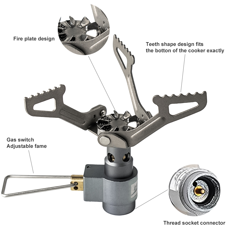 BRS Outdoor Gas Stove Mini Cam - Camping Cooking No Gas ulasan dan harga