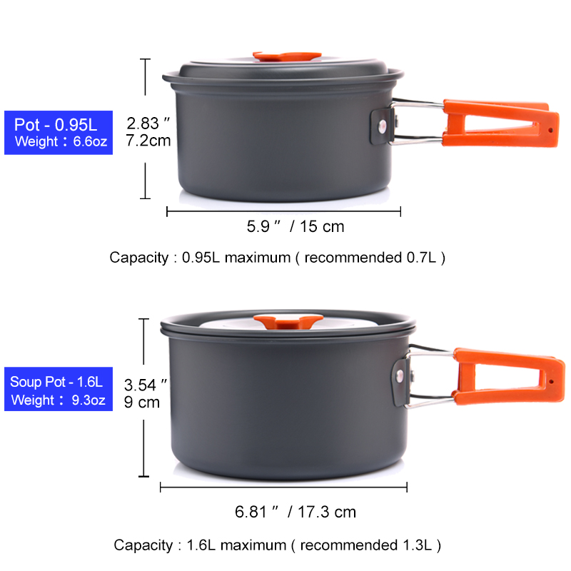 Widesea Camping Outdoor Cookwa - Camping Outdoor Cooking Equipment ulasan dan harga