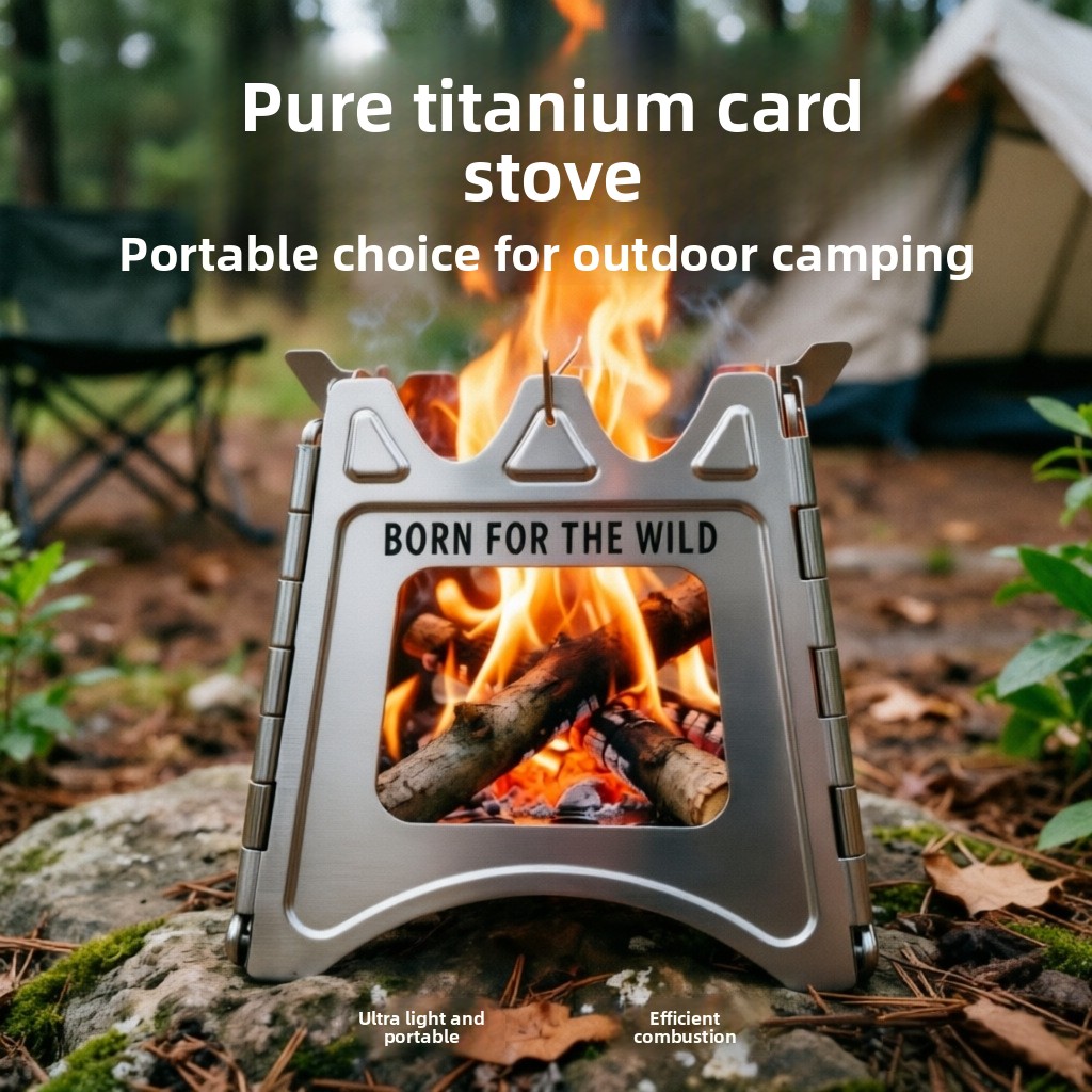 TiForge Compact Folding Titani - Camping Outdoor Cooking Equipment ulasan dan harga