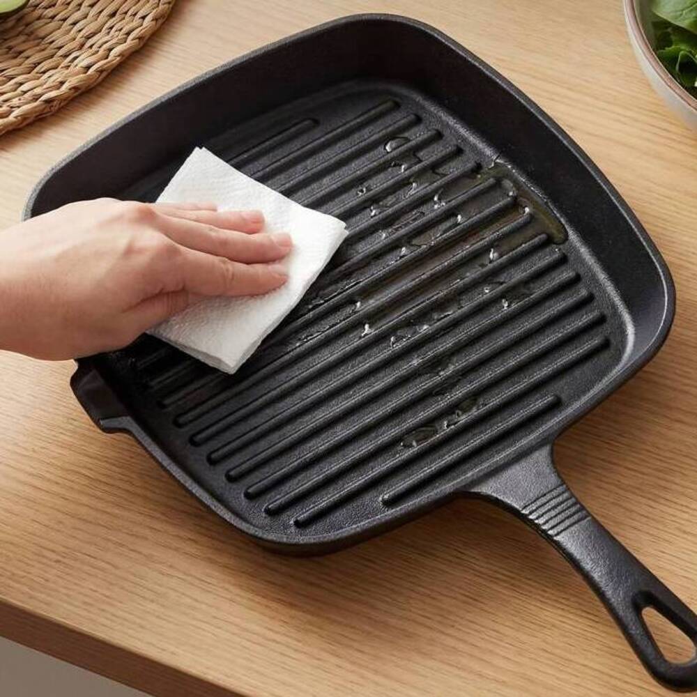 4-Piece Cast Iron Cookware Set - Camping Cooking Set For 4 ulasan dan harga