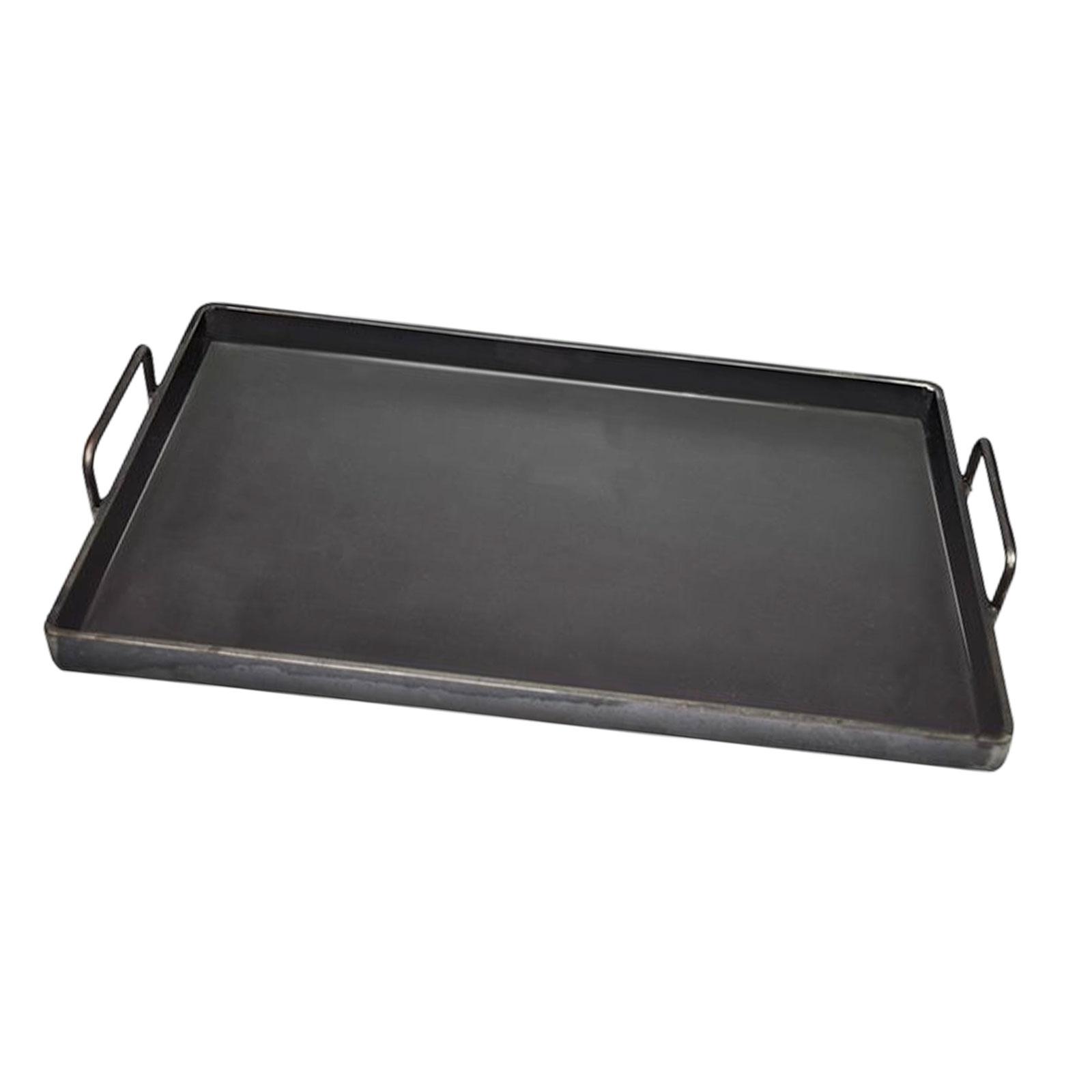 1 Pc Cast Iron Cooking Griddle - Camping Cooking Top ulasan dan harga