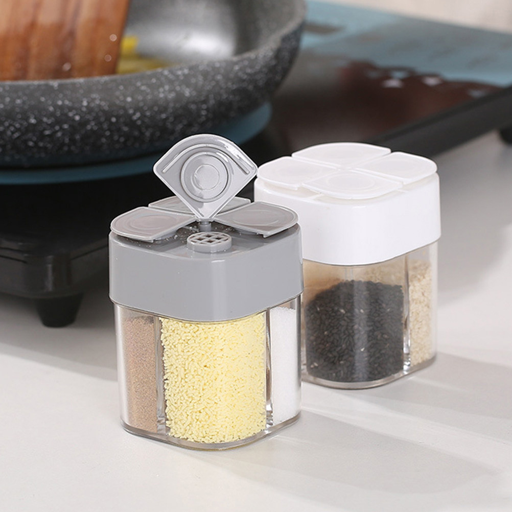 4 in 1 Seasoning Container Set - Camping Cooking Set For 4 ulasan dan harga