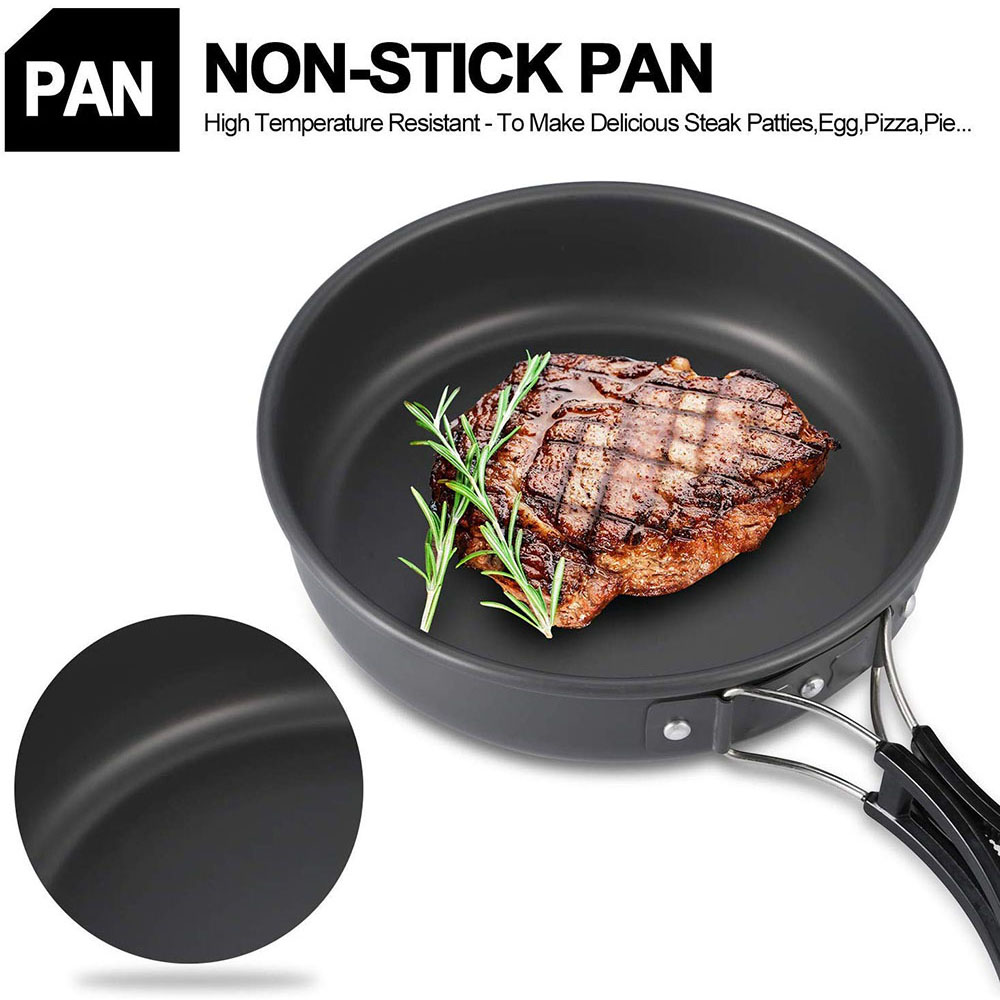 Outdoor Camping Cookware Set M - Camping Outdoor Cooking Equipment ulasan dan harga