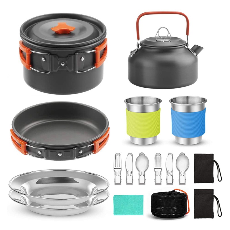 Camping Cookware Set Outdoor C - Camping Cooking All In One ulasan dan harga