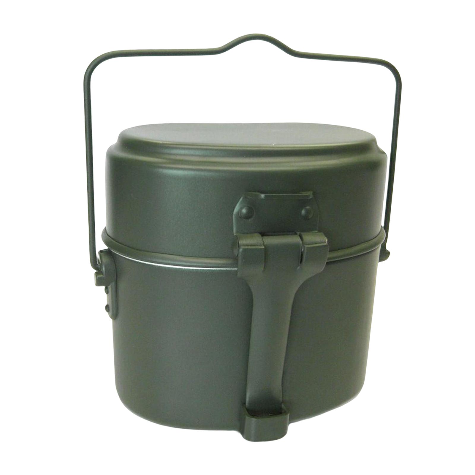 Camping Mess Tin Kit Thick Alu - Camping Cooking Kit Box ulasan dan harga