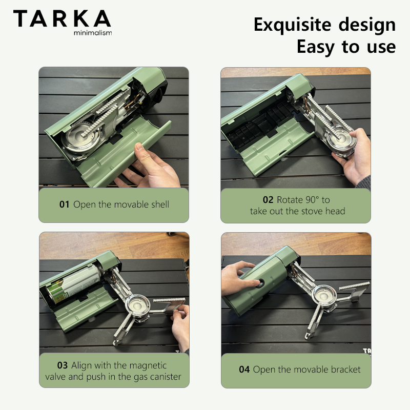 TARKA Cassette Stove Camping F - Camping Outdoor Cooking Equipment ulasan dan harga