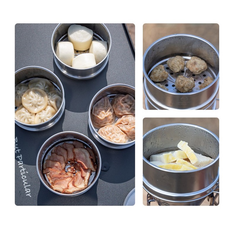 CAMPINGMOON Portatle Outdoor C - Camping Cooking Bowl ulasan dan harga